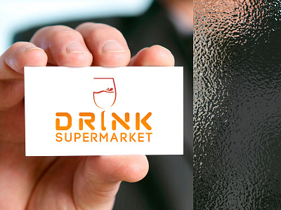 identity Drink Supermarket graphics identity logo