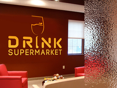 identity Drink Supermarket graphics identity logo