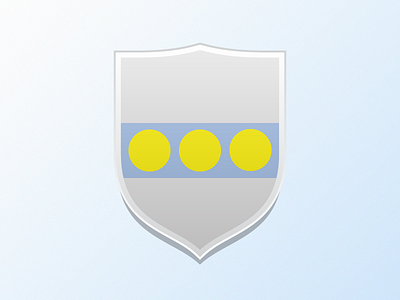 Simple Shield Pelletier coat of arms shield