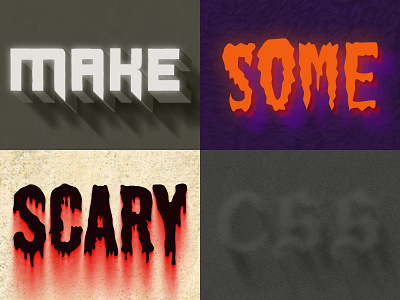 Scary CSS Styles css font face styles