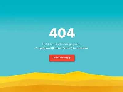 404 Page 404 button error