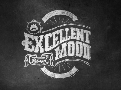 Excellent mood black cafe classic hand writing lettering script sketsh vintage