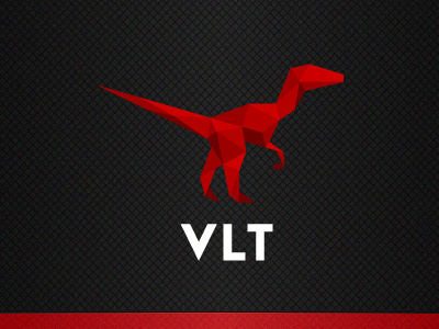 VLT - corporate logo art direction branding corporate dino dinosaur logo polygon