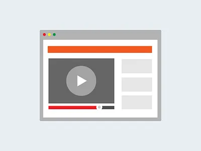 Youtube Site Icon flat icons marketing