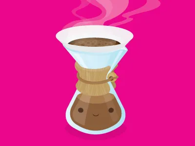 Lil' Chemex chemex coffee cute illustration kawaii