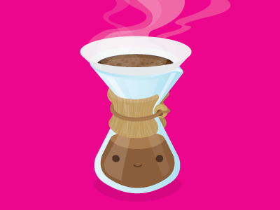 Lil' Chemex chemex coffee cute illustration kawaii