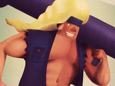 Jef Leppard 80s cartoon character gaming retro videogame