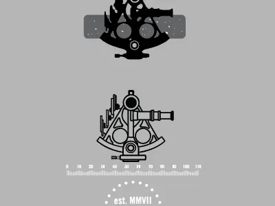 Sextant nautical seaworthy sextant shirt design