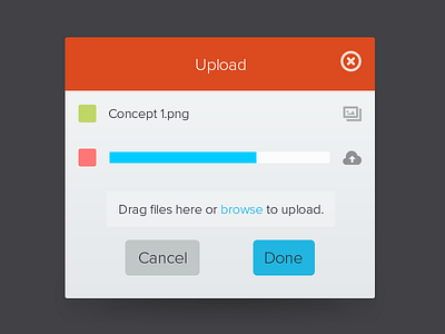 Upload dashboard design interaction interface ui upload users web