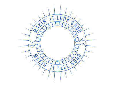 Design arrows insignia knockout ouroboros recycle seal