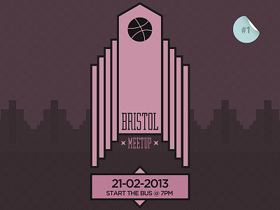 Dribbble Bristol Meetup #1 artdeco bristol dribbble meetup