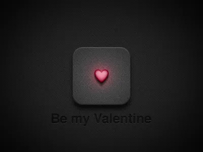 Saint Valentine's Day! cloth heart icon ios saint valentines day valentine