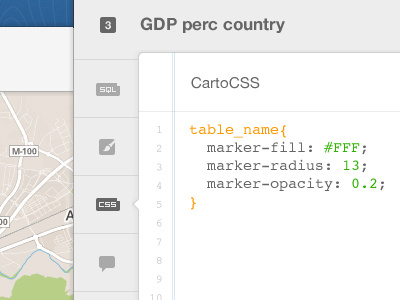 skeumor#!@&m cartocss editor cartodb css editor white