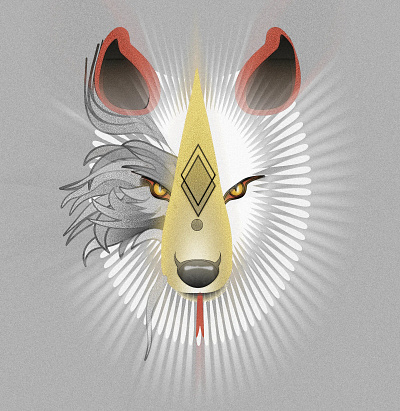 Wolfie WIP :: coming soon... coming soon doodle illustration noise shunte88 vector viking wolf