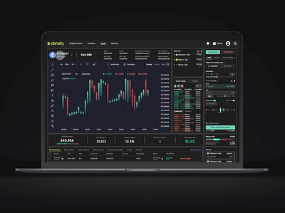 User-Centered Interface for Crypto Trading animation asking the big what ifs creative design crypto data visualization design inspiration design studio digital design graphic design illustration interaction design interface design motion graphics trading ui user experience user flow user interface ux what if design