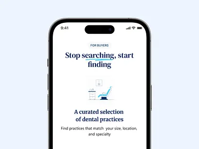 Web design for a healthcare marketplace app application branding clean dentistry graphic design health healthcare illustration mobile ui ux web