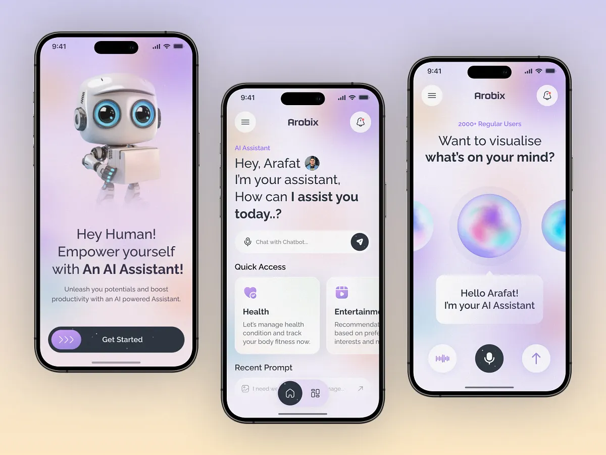 Ai Chatbot designs, themes, templates and downloadable graphic elements ...