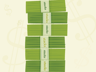 on stacks on stacks design illustration lap dance money money stacks rap