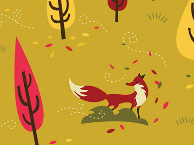 Fall Detail autumn earth fall fox print woodland