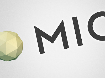 Logo Concept ball concept globe grain logo lowpoly polygons