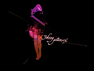 Johnny Gateaux part 2 branding logo photoshop typography