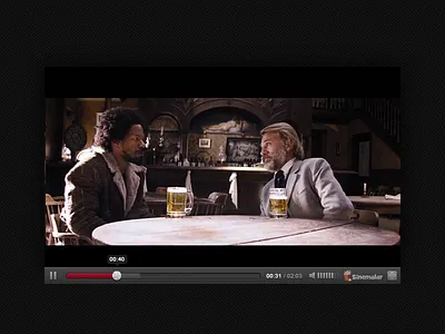 Sinemalar.com Video Player full screen play player seekbar video video player volume bar