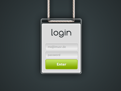 Login page login ui