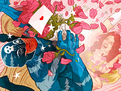 Supervalentine color digital hate ink love valentine