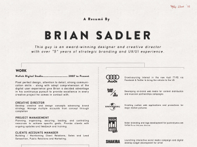 2013 Resume Style resume wesandersonian