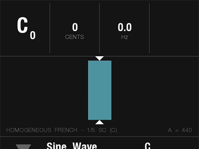 Tunable - Tuner Animation android instrument ios mobile tuner wind