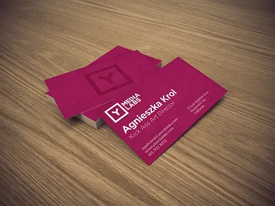 Business card cards id identity letterpress simple