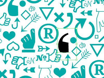 Franziska Specimen Pattern booklet design dingbat font icon pattern publication schrift specimen type typedesign