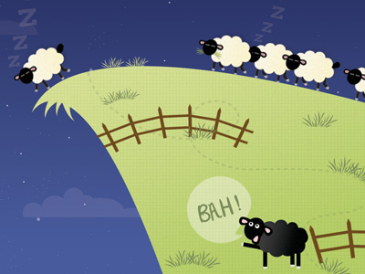 Sheep Walking illustration design illustration illustrator photoshop sheep