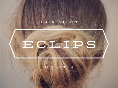 Eclips Logo Concept branding hair salon identity logo