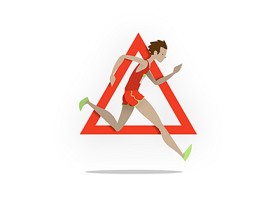 Running drawings illustration running vector