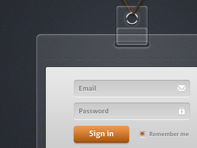 Log in badge badge button concept design email form login metal password signin transparency