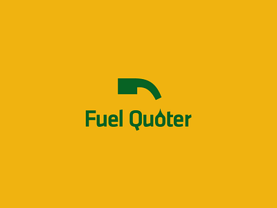 Fuel Quoter drop fuel gas identity logo logotype minimal modern oil prices quote simple