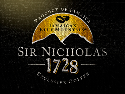 Blue Mountain Coffee graphic design logo