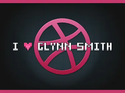 I [heart] Glynn Smith debut dribbble glynn i invite love smith