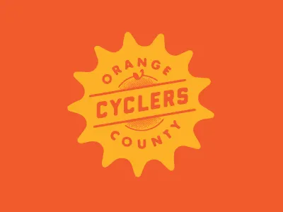 Orange County Cyclers cycling id logo shirt art special olympics