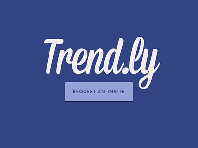 Trend.Ly app fake invite sketch splash trendy ui