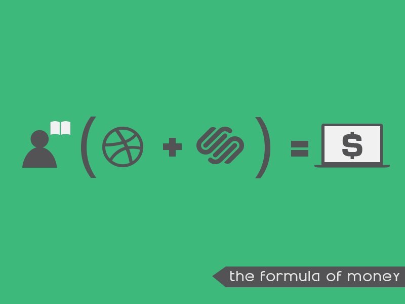 Squarespace Commerce Dribbble formula animation contest dribbble formula icons infographics money squarespace commerce