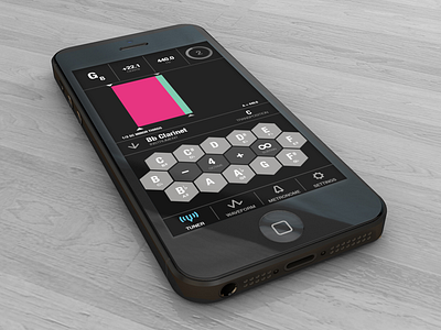 Modern Tuner - Tuner Tab brass instrument mobile tuner woodwind