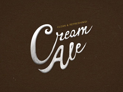 Cream Ale - Beer Styles Branding beer branding design identity logo