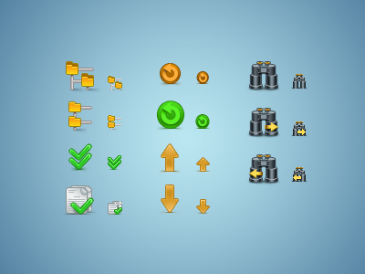 11 Icons 1616 16x16 3232 32x32 icon icons interface set