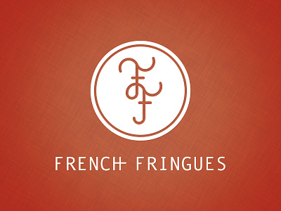 Identity Logo Design French Fringues art direction branding identity logo design
