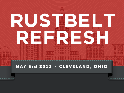 Rustbelt Refresh cleveland conference front end