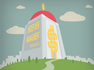 Duck Tales duckberg ducktales illustration money moneybin poster squarespace commerce