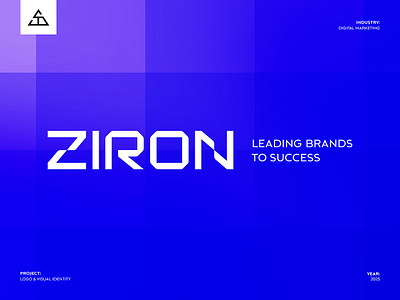 Ziron brand brand identity branding concept creative creative design creative designer design designer digital marketing graphic design graphic designer logo logo design logo designer logos logotype modern logo visual identity wordmark