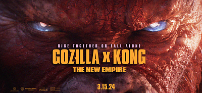 Film Poster - Godzilla X Kong film poster graphic design illustration poster